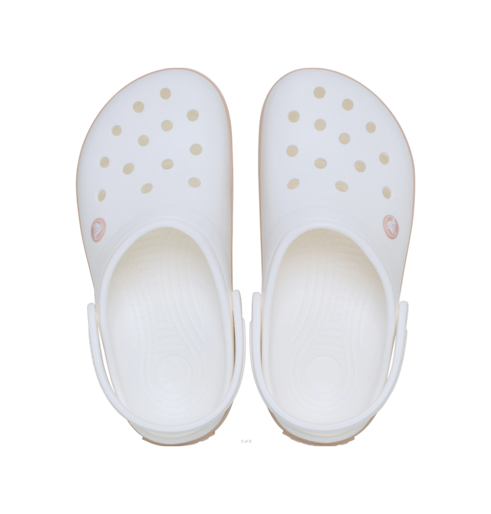 Crocs Crocband Günlük Unisex Terlik Beyaz Pembe Beyaz Pembe