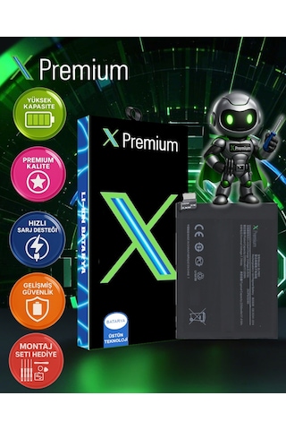 Xpremium Oneplus 8t Batarya Pil Süper Yüksek Kalite Blp801