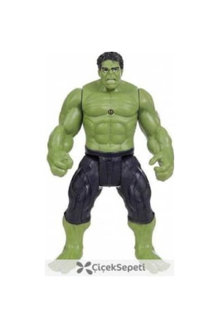 Büyük Boy 25 Cm Işıklı Marvel Titan Hero Hulk Figür