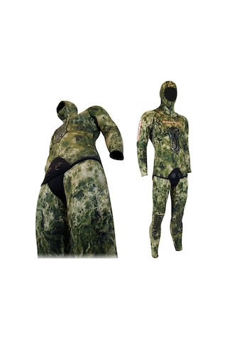 Free-Sub 7Mm Expert Green Avcı Serbest Dalış Elbisesi (489036424) Çok Renkli