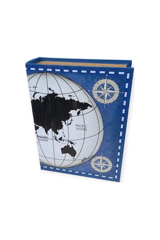 Kutu Ahşap Kitap 32x24x8