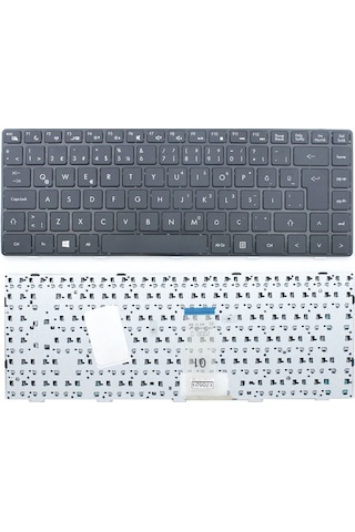 Grundig Gnb 1450 B1 B8, Jw6 Notebook Klavyesi, Laptop Tuş Takımı Siyah Tr / Kl0838