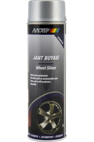 Motip Gümüş Jant Boyası Sprey 500ml Motip Gümüş Jant Boyası Sprey 500ml