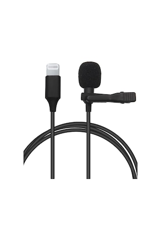 Uray Store Lightning 2 Metre Double Mikrofon - Siyah