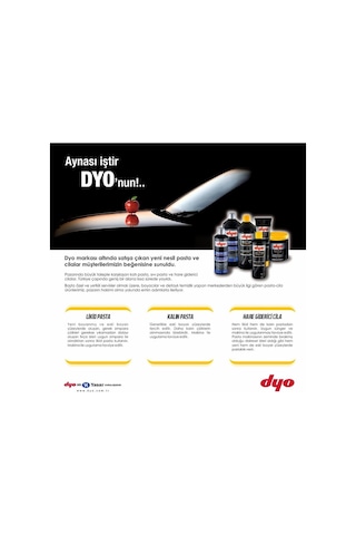 Dyo Pasta Cila Full Oto Polish Set