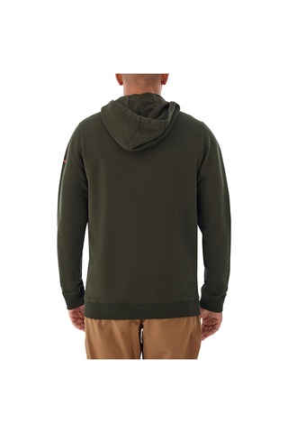 Columbia Csc Linear Drifts Erkek Kapüşonlu Sweatshirt-7524 Koyu Yeşil