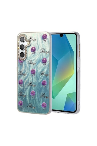 Samsung Galaxy S25 Kılıf Blade Aynalı Desenli Kapak