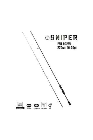 Fujin Sniper 270cm 10-30gr Bauer Airlight 4000 Spin Olta Takımı Seti