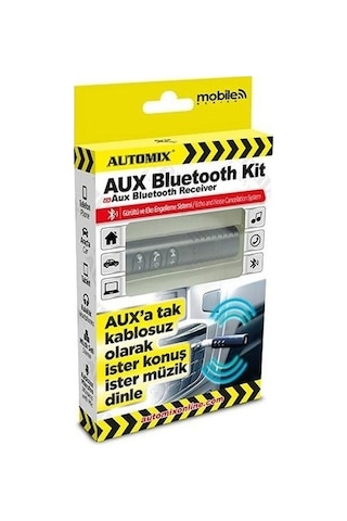 Aux Bluetooth Kit Ses Ayarlı