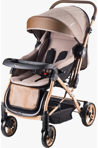 Babycare Bc65 Capron Lüx Çift Yönlü Bebek Arabası Kahverengi