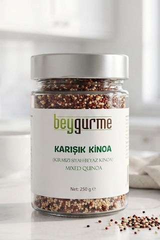 Beygurme Karışık Kinoa Kırmızı-siyah-beyaz Kinoa 250 G