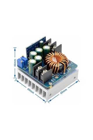 400w 12v / 60v 15a Voltaj Düşürücü Modül Güç Kaynağı Voltaj Ve Akım Ayarlanabilir Dc Dc Step Down