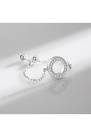 Tancise Klasik 925 Ayar Gümüş Zirkon Yüzük Bayanlar Takı Düğün Promise Parti Hediye