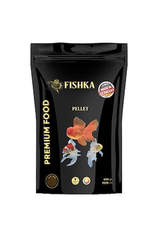 Fishka Pellet 1000 Ml Japon Balık Yemi Fishka Pellet 1000 Ml Japon Balık Yemi