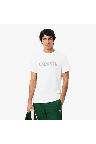 Lacoste Th0217-737 Erkek Tişört Beyaz