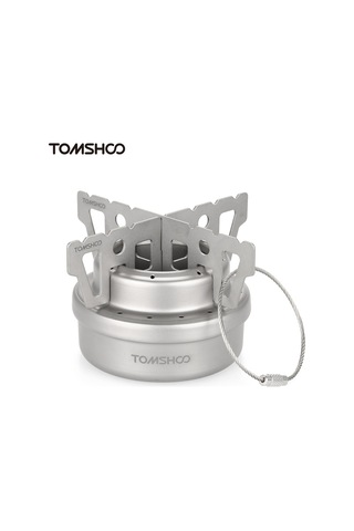 Neevoyu "ultra Hafif Titanyum Kamp Ocağı Seti - Taşınabilir Alkol Ocağı Ve Desteği" Çok Renkli