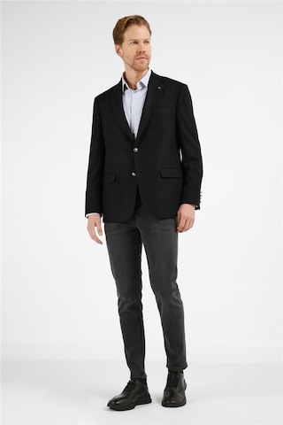 İmza Siyah Mono Yaka 4 Drop Comfort Fit Ceket 1002255160 Siyah