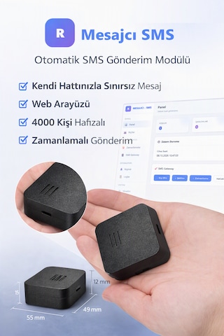 Mesajcı Sms Otomatik Mesaj Gönderim Modülü Kendi Hattınızla Sınırsız Mesaj Zamanlamalı Gönderim
