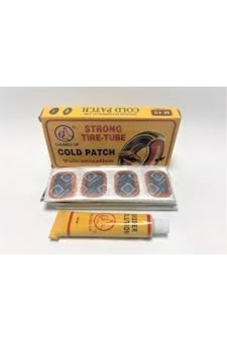 Kısa Alüminyum Bisiklet Pompası + 48'li Yama Seti