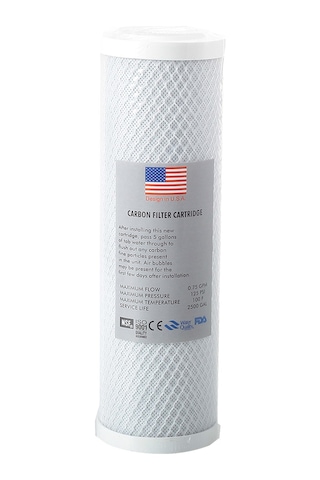 TRUST WATER Su Arıtma Cihazı Filtresi 10" CTO Karbon Filtre Kalın Cto 10" AÇIK KASA CİHAZ UYUMLU