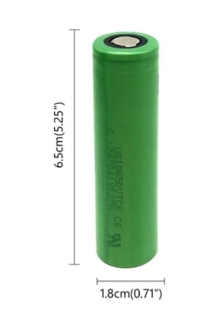 Murata Vtc6 18650 3.7v 3000mah Şarjlı Pil 20li+pil Taşıma Kutusu