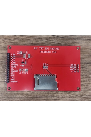 3.2 İnç İli9341 Tft Spi Display