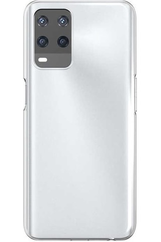 Oppo A54 4G Kılıf Zore Şeffaf Ince Ve Esnek Süper Silikon Kılıf Renksiz