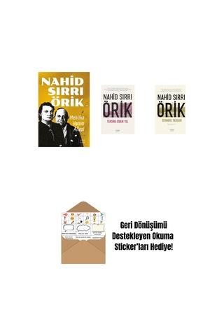 Mehlika Hanım Ailesi + Tersine Giden Yol + İstanbul Yazıları + Okuma Sticker'ları