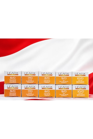 Lilafix Boya Avantajlı Ekonomik Paket 10 Lu Set Kumral Sarı Tonlar