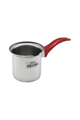 No-5 Çelik Cezve Kırmızı Kulp 5570