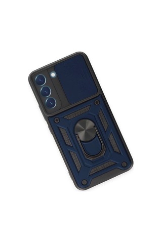 Samsung Galaxy S23 Fe Kılıf Pars Lens Yüzüklü Silikon