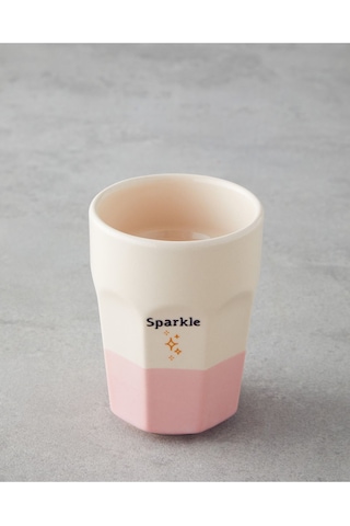 Shine Day Seramik 2'li Bardak 280 Ml Pembe - Mavi Diğer