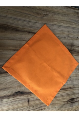 Turuncu Kumaş Peçetesi 6 Adet 40x40 Cm Çok Renkli