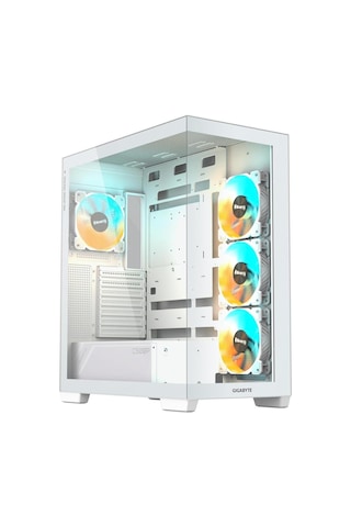 Gigabyte C500 Panoramic Stealth Ice Gb-c500pı St Argb Fanlı Beyaz Atx Oyuncu Kasası - Teshir