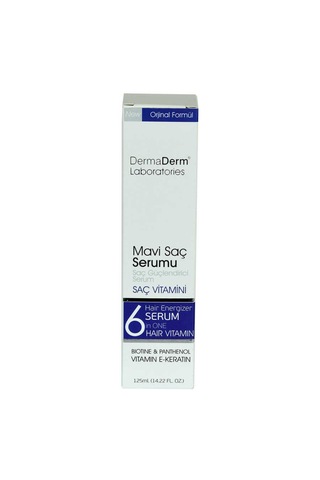 Derma Derm Saç Güçlendirici Mavi Saç Serumu 125 ML
