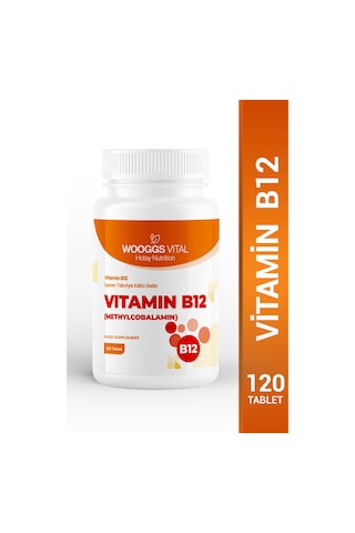 Vitamin B12 Içeren Takviye Edici Gıda 120 Tablet