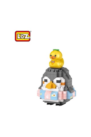 Lz8609 Nessiworld Penguen Blok Seti Nessiworld Poşet -vagon Life Çok Renkli
