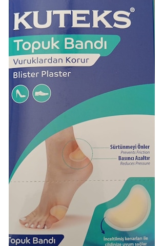 Kuteks Topuk Bandı 4 Ad Vuruklardan