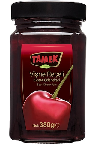 Tamek Geleneksel Reçel 380 Gr Vişne Ve Çilek 4 Lü Karma Paket