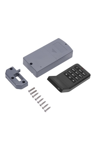 Kartlı Dolap Kilidi Paylaşımlı/atanmış Locker Dk 119 SİYAH/KROM