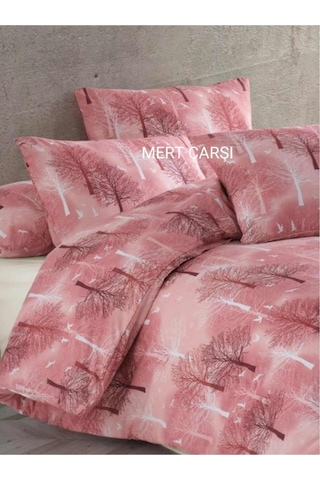 Lionas 1 Top 30 Metre Nevresimlik Çarşaflık Metrelik Kumaş Kızıl