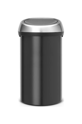 Brabantia Çöp Kutusu Büyük Boy 60 Lt Dokunmatik Matt Black 402548