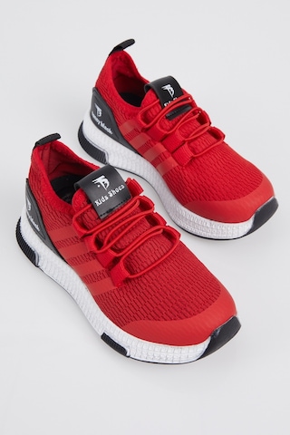 Tonny Black Tbqnt Unisex Çocuk Spor Ayakkabı Kırmızı