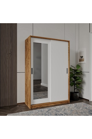 Başak Bambu Detaylı Dolap