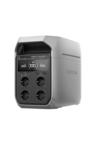 EcoFlow - DELTA 3 Plus Taşınabilir Güç Kaynağı - 1024Wh Kapasite, 4x1800W (X-Boost 2400W) Çıkış
