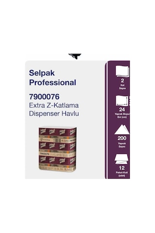 Selpak Extra Z Katlı Havlu