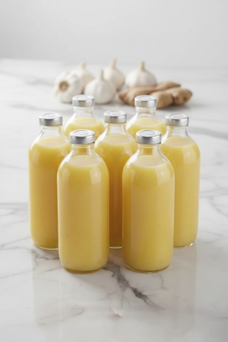 340 Cc Kapaklı Detoks Şişe 7 Adet