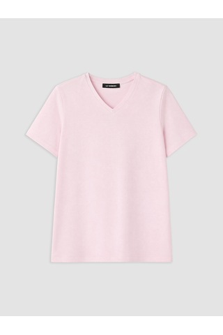 Lcwaıkıkı Petite Pembe Petite %100 Pamuklu Kadın Tişört