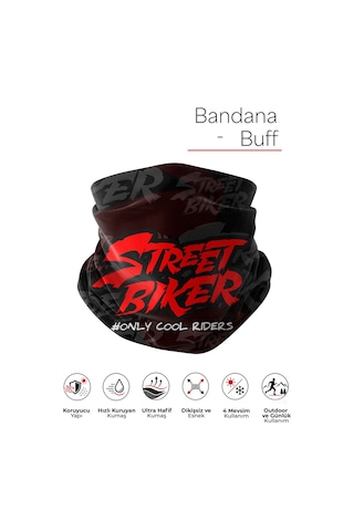 Street Biker Bandana-buff