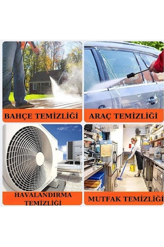 Cn Şarjlı Ve Yüksek Basınçlı Oto Yıkama Makinesi Ve Sulama Tabancası Bahçe Yıkama Makinesi